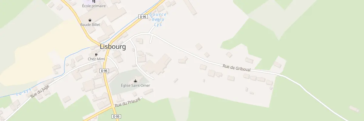 Plan du 14 Rue de Griboval à Lisbourg