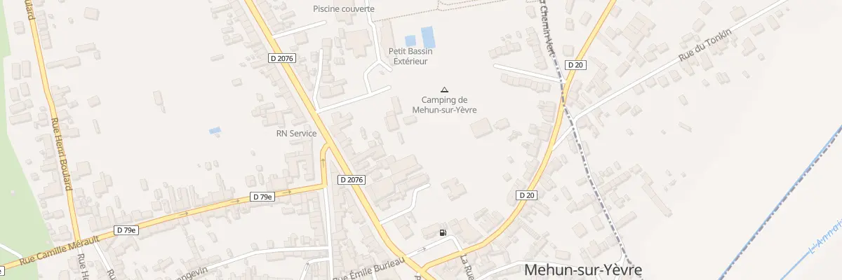 Plan du 14 Av Jean Chatelet à Mehun-sur-Yèvre