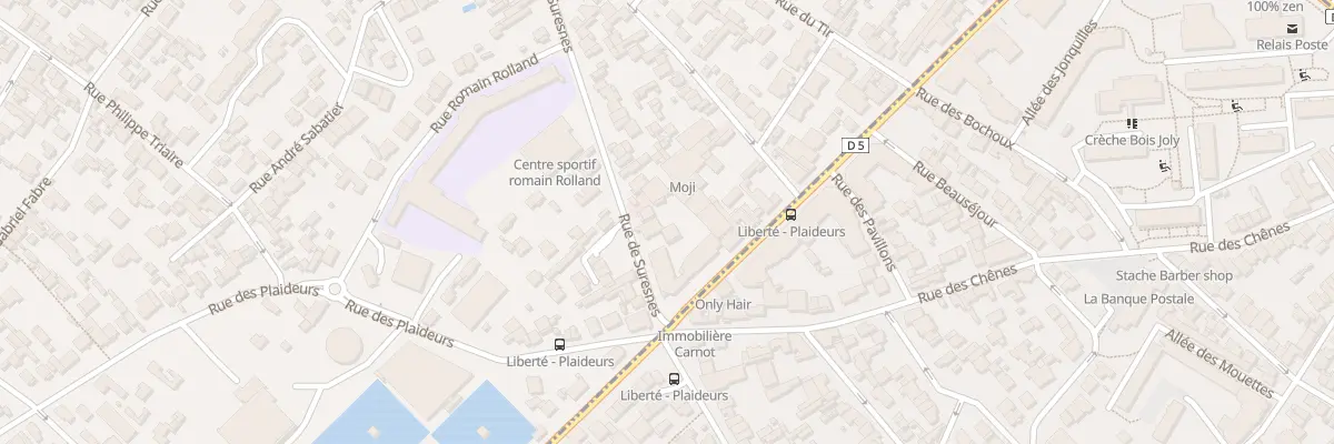 Plan du 193 Rue de Suresnes à Nanterre