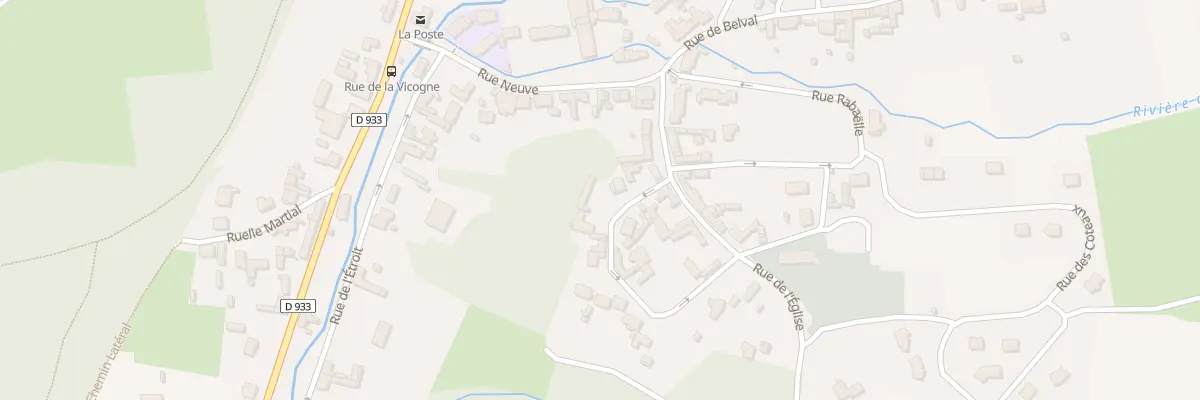 Plan du 50 Rue du Cayet à Canaples