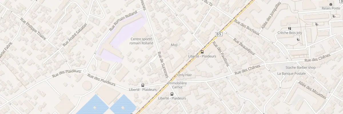 Plan du 195 Rue de Suresnes à Nanterre