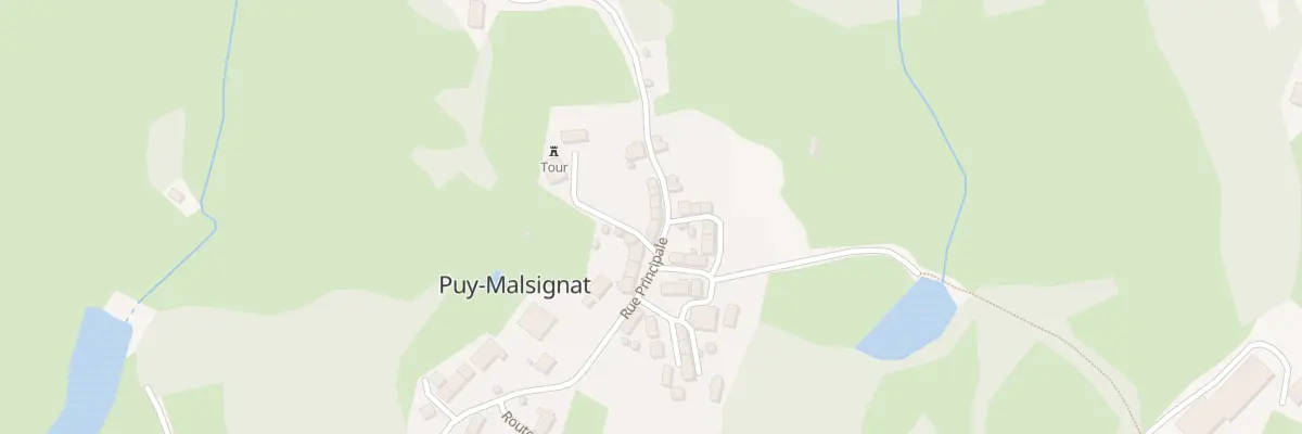 Plan du 23 Rue Principale à Puy-Malsignat