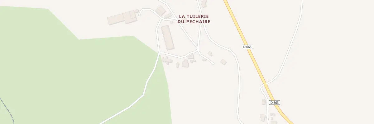 Plan du 5114 Le Pechaire à Saint-Constant-Fournoulès