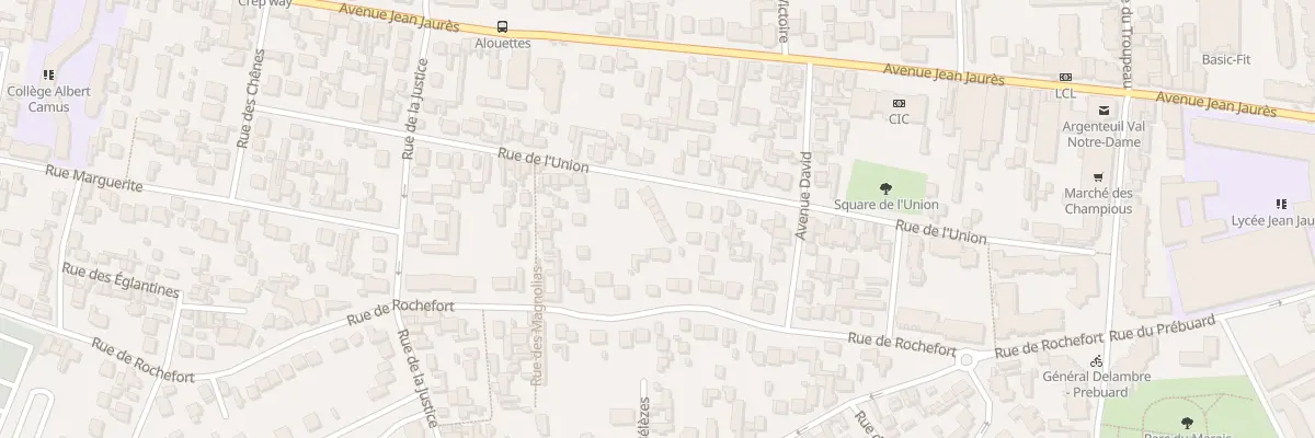 Plan du 29 Rue de l’Union à Argenteuil