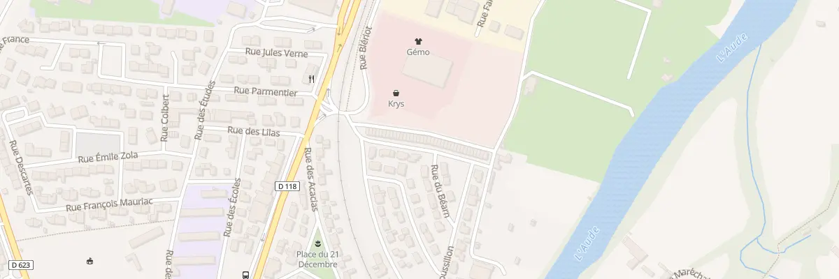 Plan du 42 Rue des Jardins à Limoux