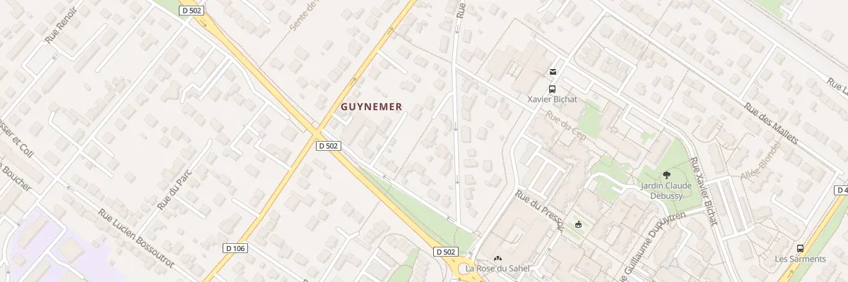 Plan du 26 Rue Thiers à Taverny