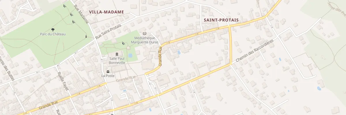 Plan du 100 Gr Grande Rue à Bessancourt