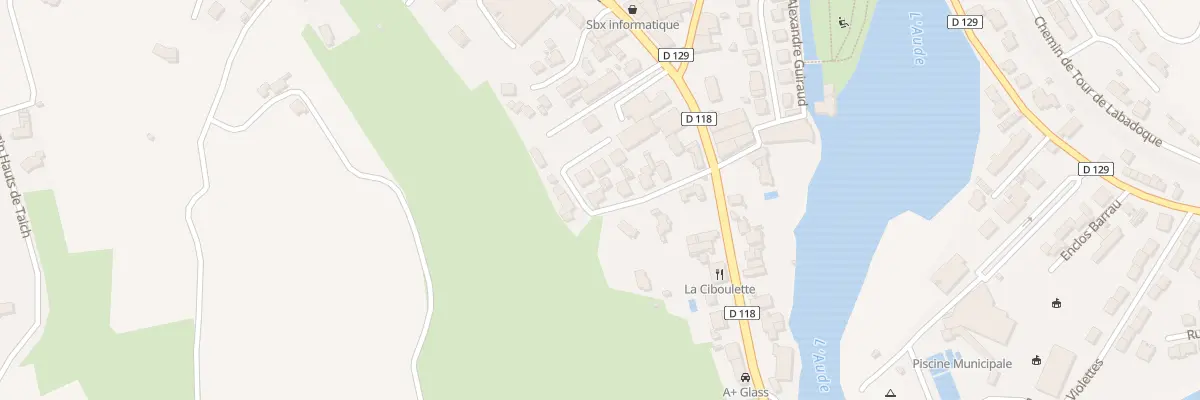 Plan du 9002 Av Fabre d’Eglantine à Limoux