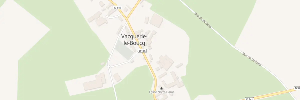 Plan du 9 Rue de Conchy à Vacquerie-le-Boucq