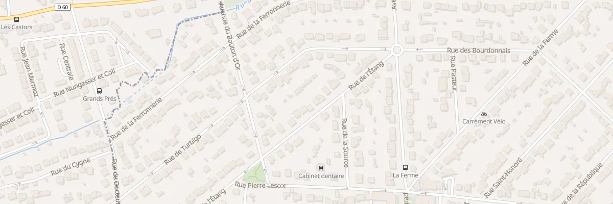 Plan du 14 Rue de l’Etang à Igny
