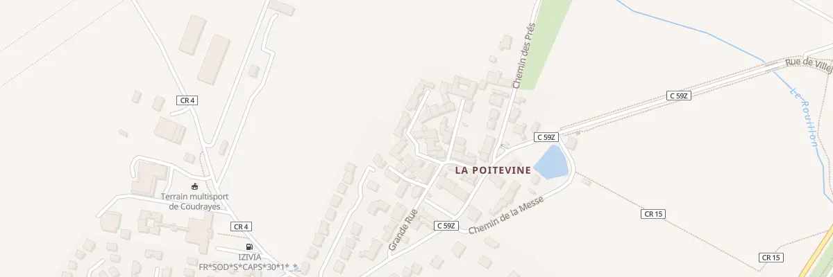 Plan du 4 Imp Grande Rue la Poitevine à Villejust
