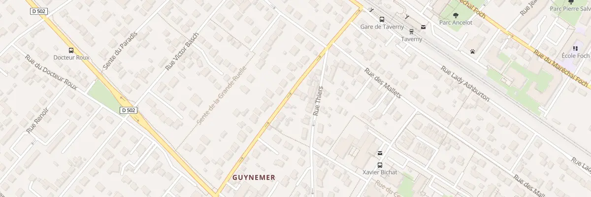 Plan du 17 Rue d’Herblay à Taverny