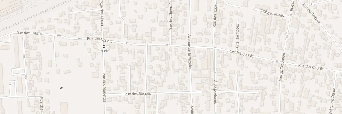 Plan du 93 Rue des Courlis à Argenteuil