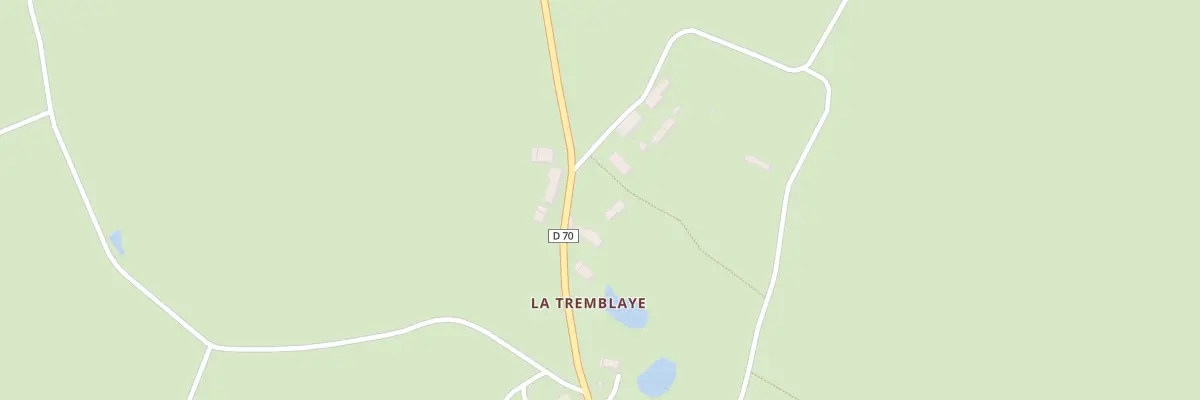 Plan du 51 La Tremblaye à Beddes