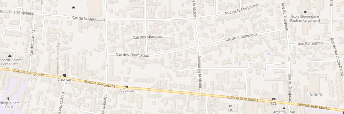 Plan du 49 Rue des Champioux à Argenteuil
