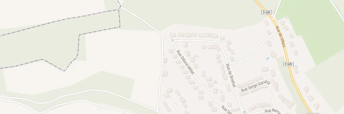 Plan du 448 Rue Désiré Millet à Berthecourt