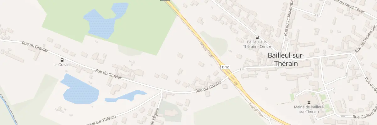 Plan du 16C Rue du Gravier à Bailleul-sur-Thérain