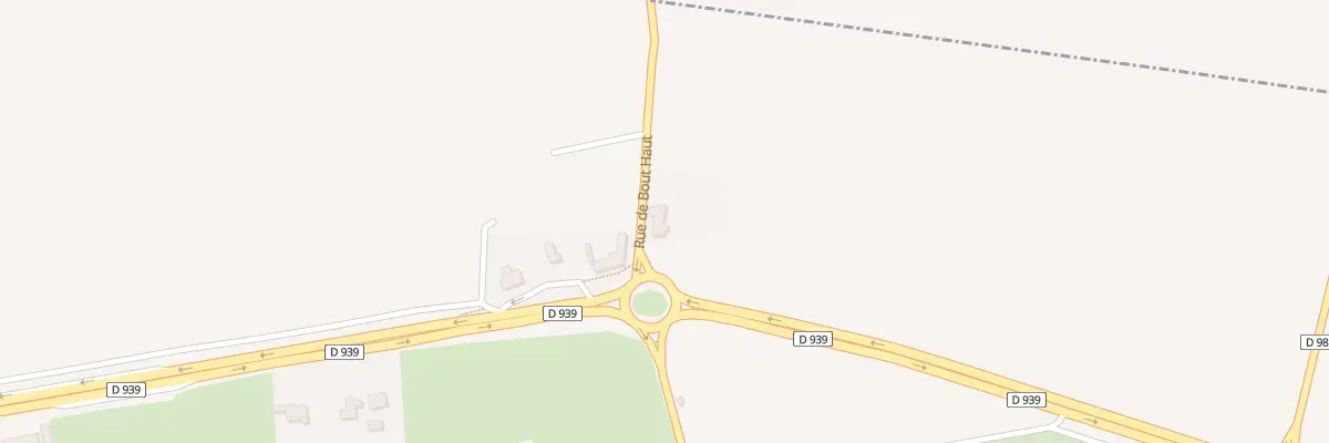 Plan du 2 Rue du Bout Haut à Humières