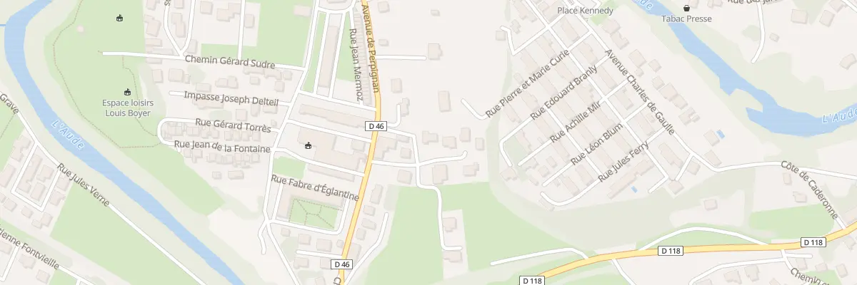 Plan du 782B Av de Perpignan à Espéraza