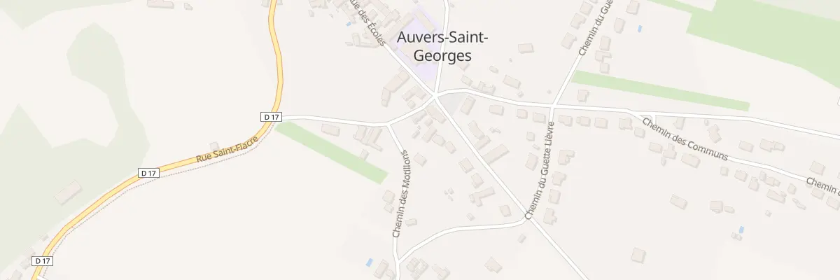 Plan du 2 Pl du Martroy à Auvers-Saint-Georges