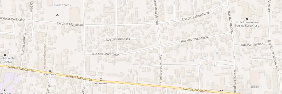 Plan du 44 Rue des Champioux à Argenteuil