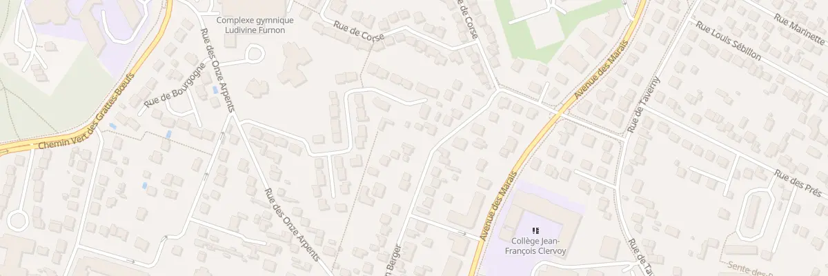 Plan du 29 Rue Lucien Berger à Franconville