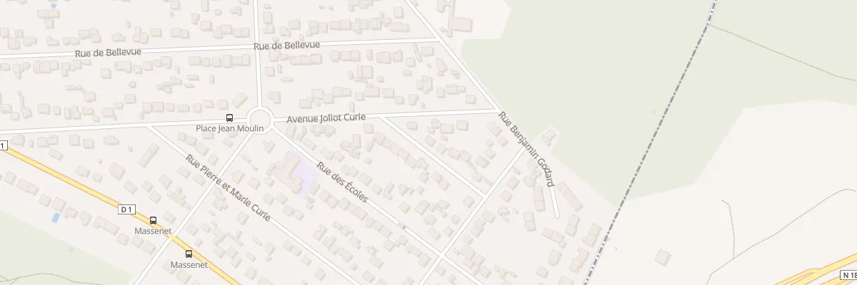 Plan du 3 Rue des Rosiers à Mériel