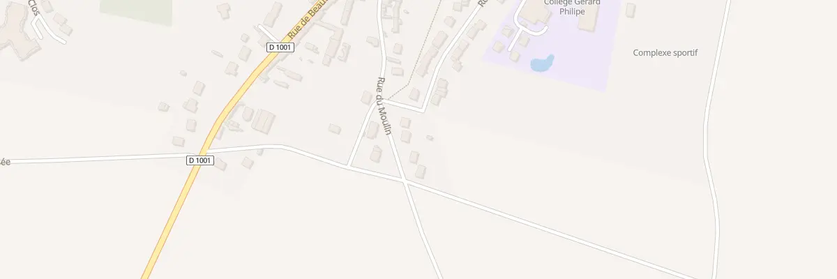 Plan du 19 Rue du Moulin à Froissy