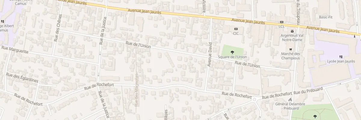 Plan du 27 Rue de l’Union à Argenteuil