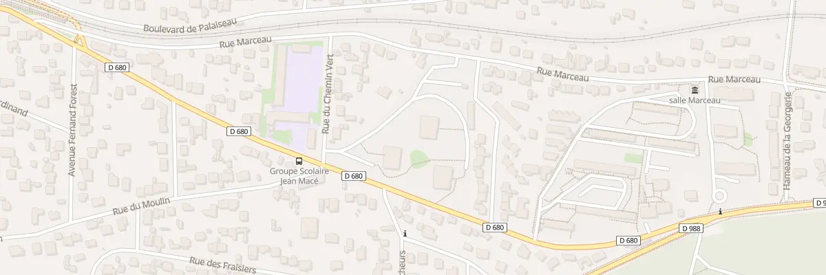 Plan du 39 Rue Charles Péguy à Palaiseau