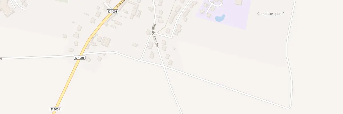 Plan du 21 Rue du Moulin à Froissy