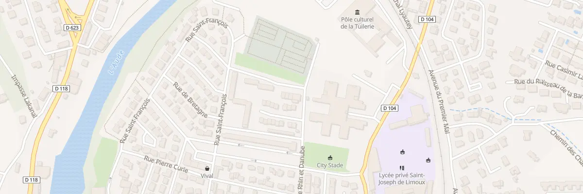 Plan du 10 Rue du Capcir à Limoux