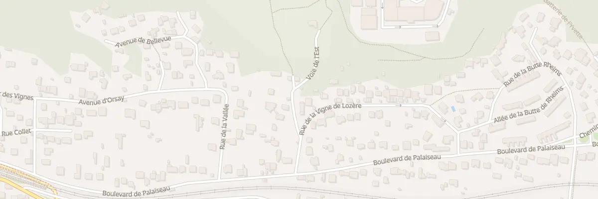 Plan du 4 Imp Fondriere aux Loups à Palaiseau