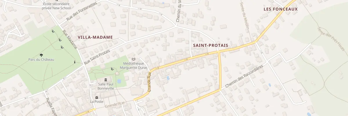 Plan du 95 Gr Grande Rue à Bessancourt