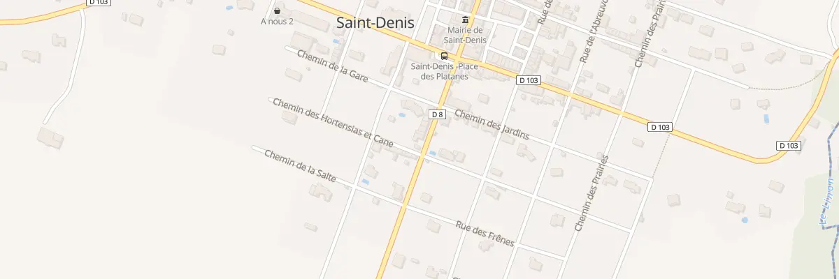 Plan du 16 Rte de Montolieu à Saint-Denis