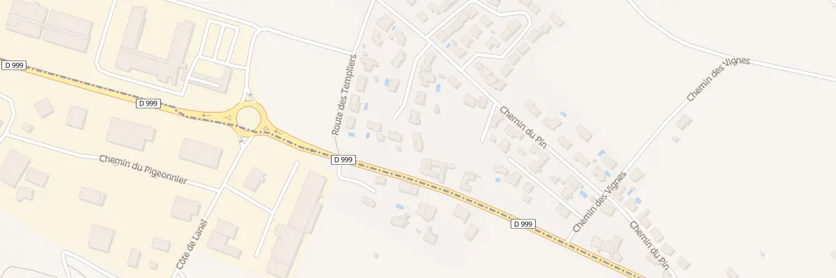 Plan du 9 Rue de la Commanderie à Cunac