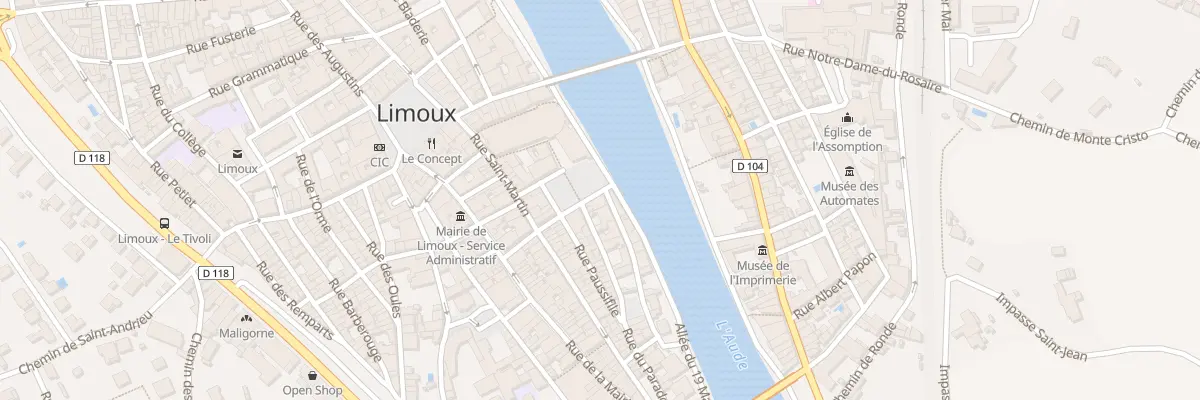 Plan du 13 Rue de l’Ayral à Limoux