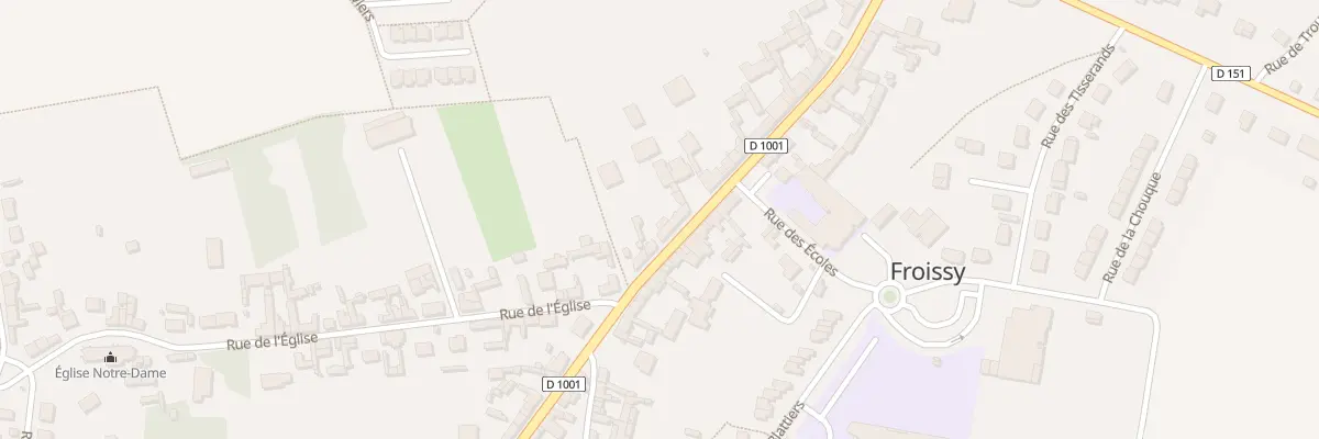 Plan du 32B Rue de Beauvais à Froissy