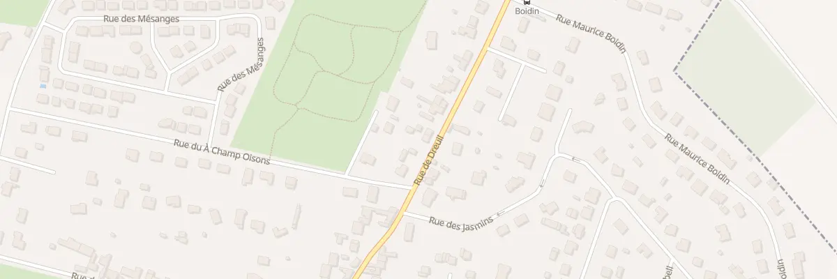 Plan du 25 Rue de Dreuil à Saveuse