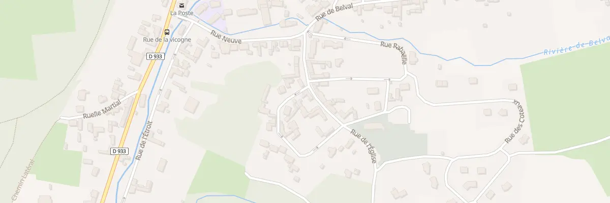 Plan du 94 Rue de l’Eglise à Canaples
