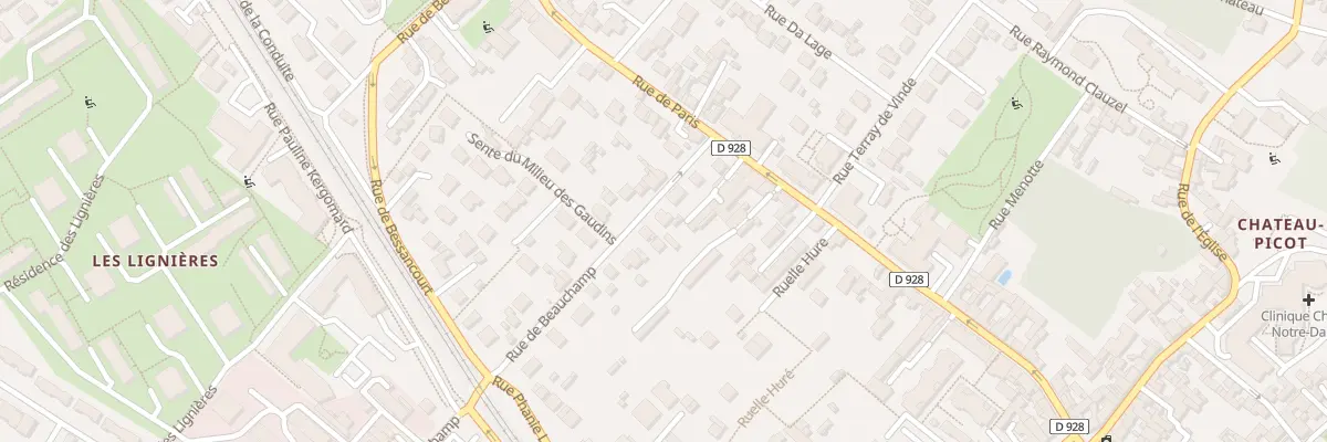 Plan du 7 Rue de Beauchamp à Taverny
