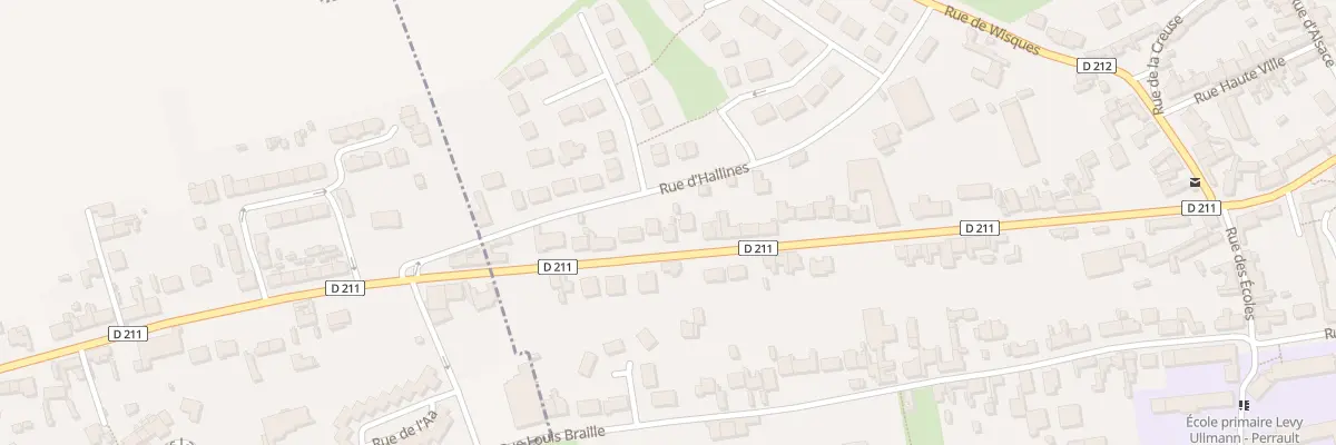 Plan du 86 Rue Bernard Chochoy à Wizernes