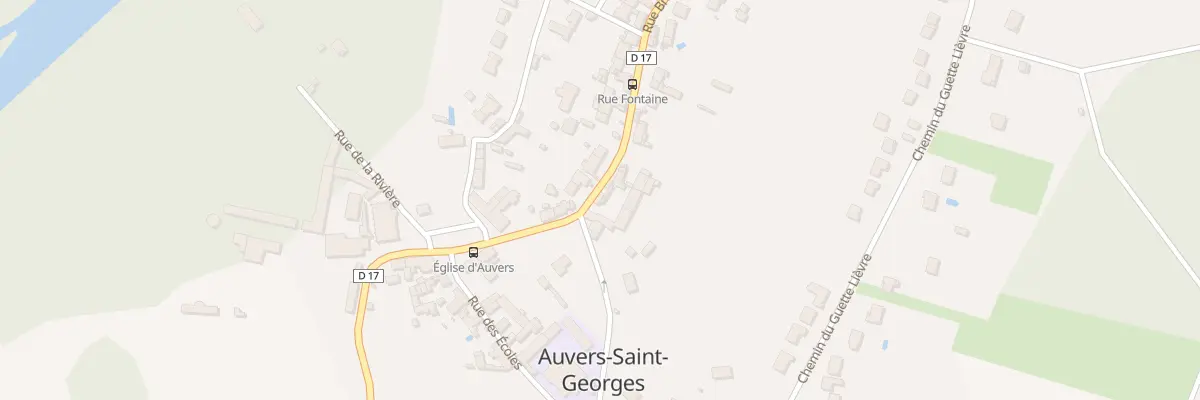 Plan du 8 Rue Brément à Auvers-Saint-Georges