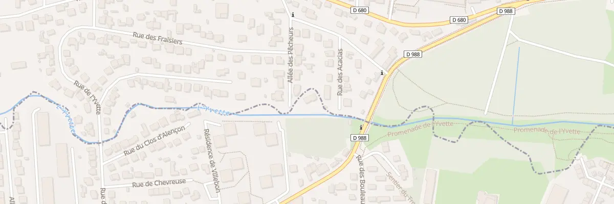 Plan du Clos d’Alencon à Villebon-sur-Yvette