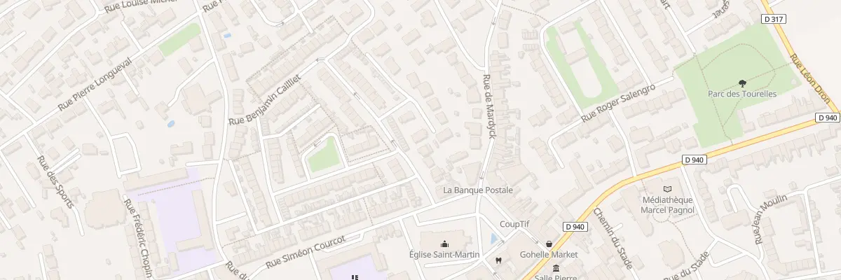 Plan du 62 Rue Benjamin Cailliet à Loon-Plage