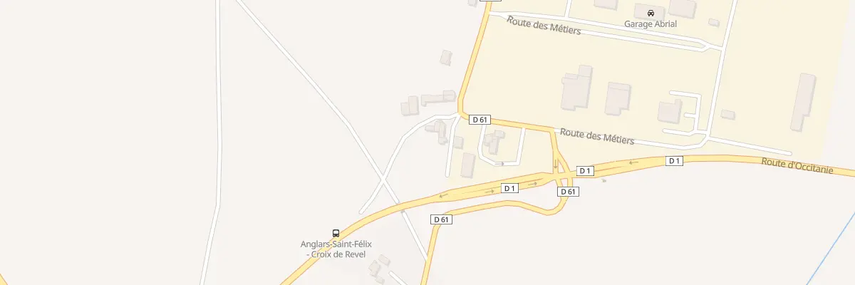 Plan du 5054 Anglars à Anglars-Saint-Félix