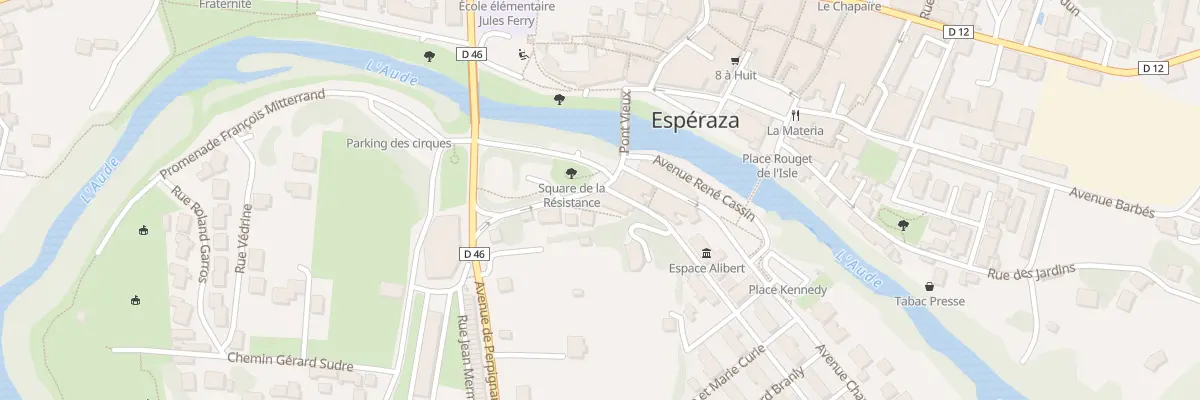 Plan du 58 Av de Perpignan à Espéraza