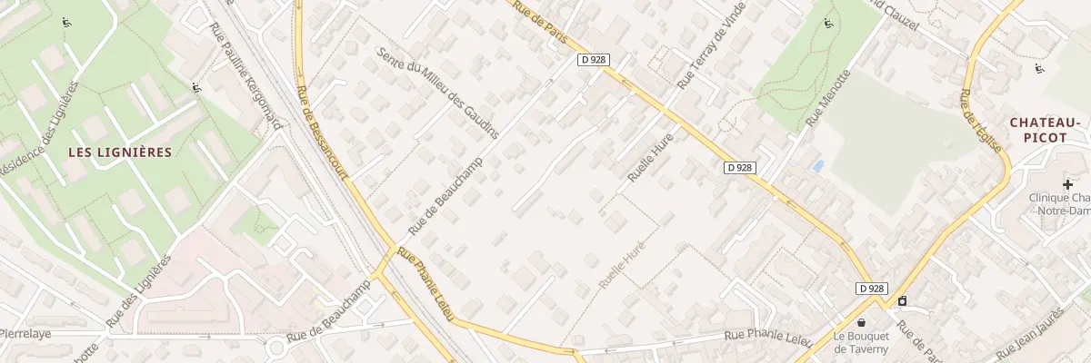 Plan du 289T Rue de Paris à Taverny
