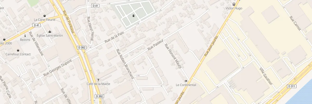 Plan du 41 Rue Pasteur à Bezons