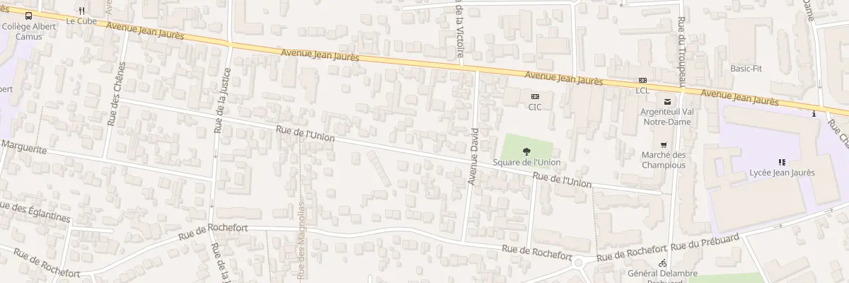 Plan du 26 Rue de l’Union à Argenteuil